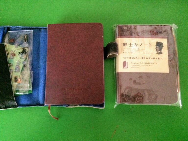 Read more about the article コクヨの「紳士のノート」を使ってセパレート手帳を作ったよ