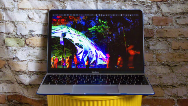 MacBook12前面