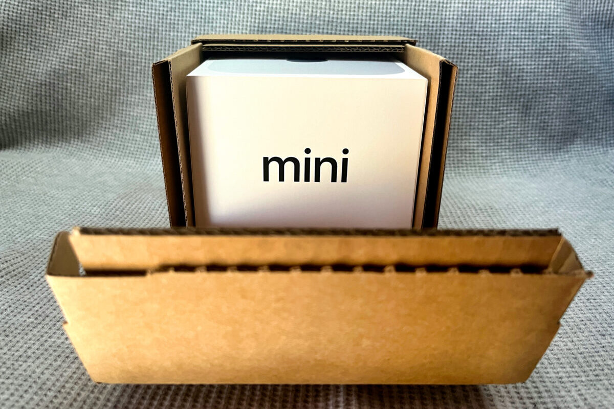 M4 Mac miniの梱包