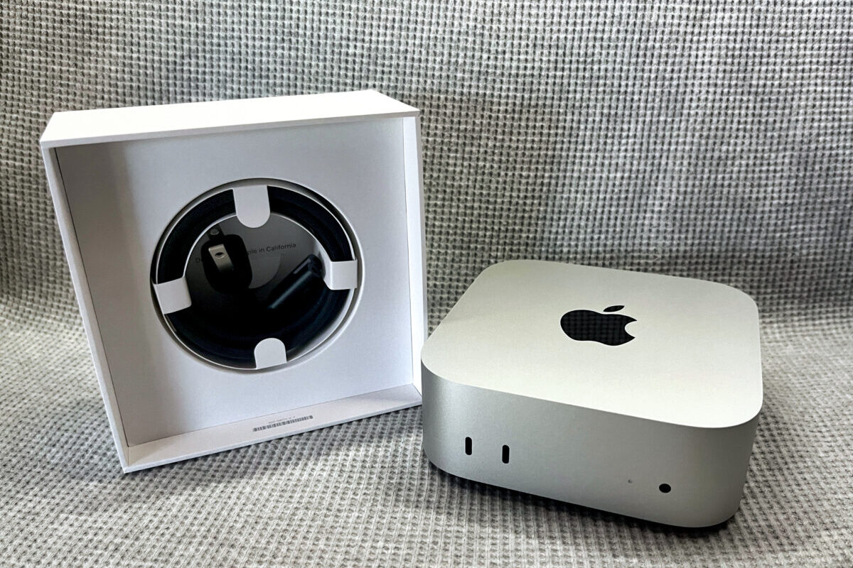M4 Mac miniの同梱物