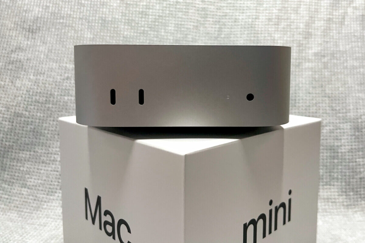 M4 Mac miniのフロント