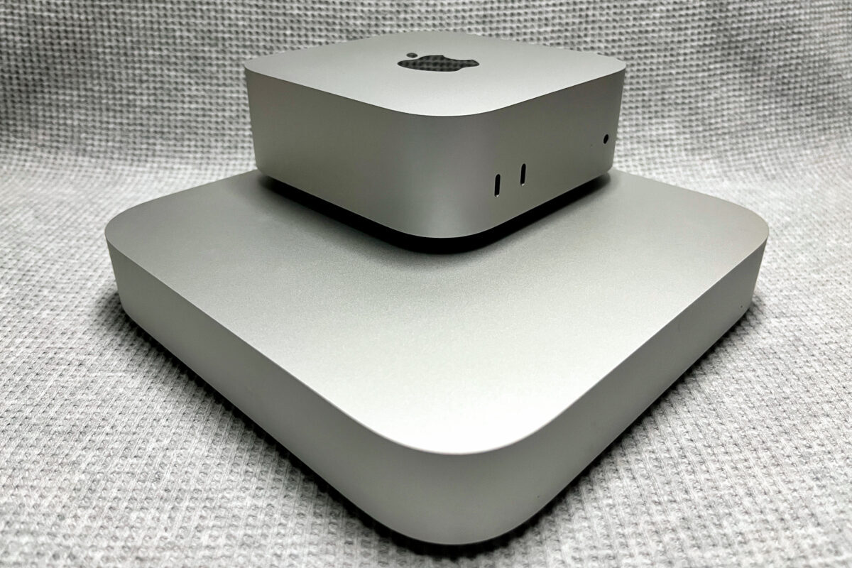 M4 Mac miniとM1 Mac mini