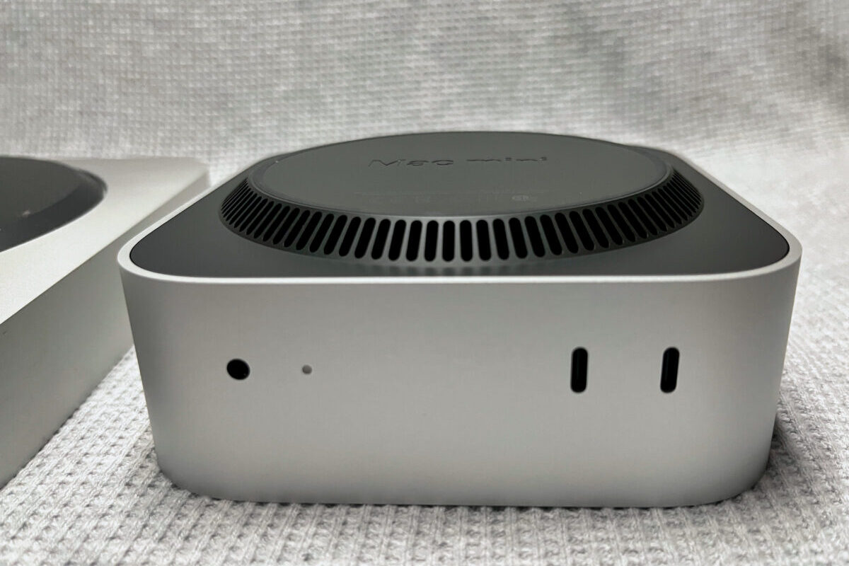 M4 Mac miniの排熱口
