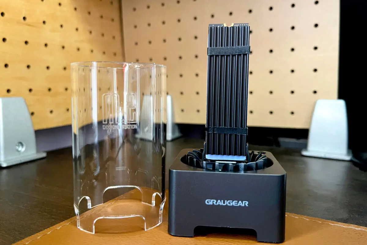 GRAUGEARのSSDエンクロージャーを見た目買い｜SSD入れ替え頻度が